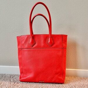Rebecca Minkoff Coral Leather Adeline Tote